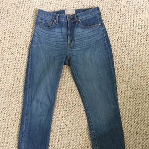 Everlane high rise skinny jeans